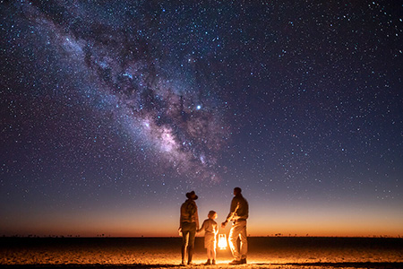 sky viewing Makgadikgadi Pans Botswana Safari 