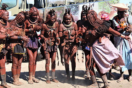 Kaokoland Tribe on African Safari 