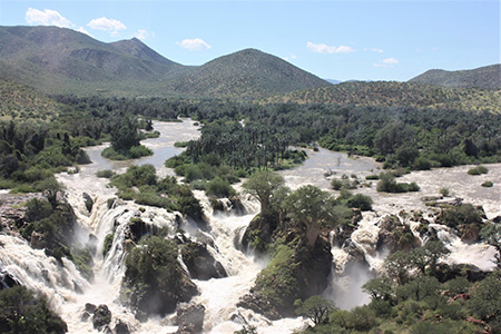 Kaokoland waterfalls African Safari 