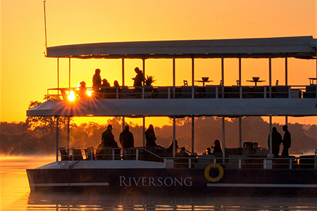 sunset cruise in victoria falls zimbabwe Safari