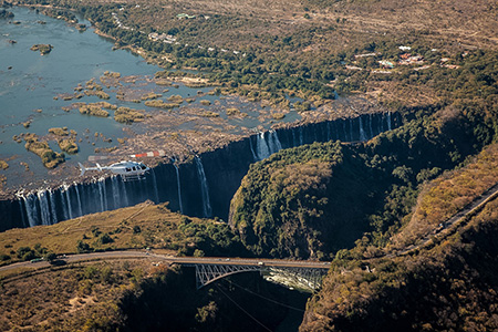 flight of angels in victoria falls Safari Holiday 